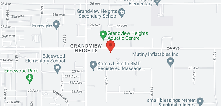 map of 16912 24 AVENUE
